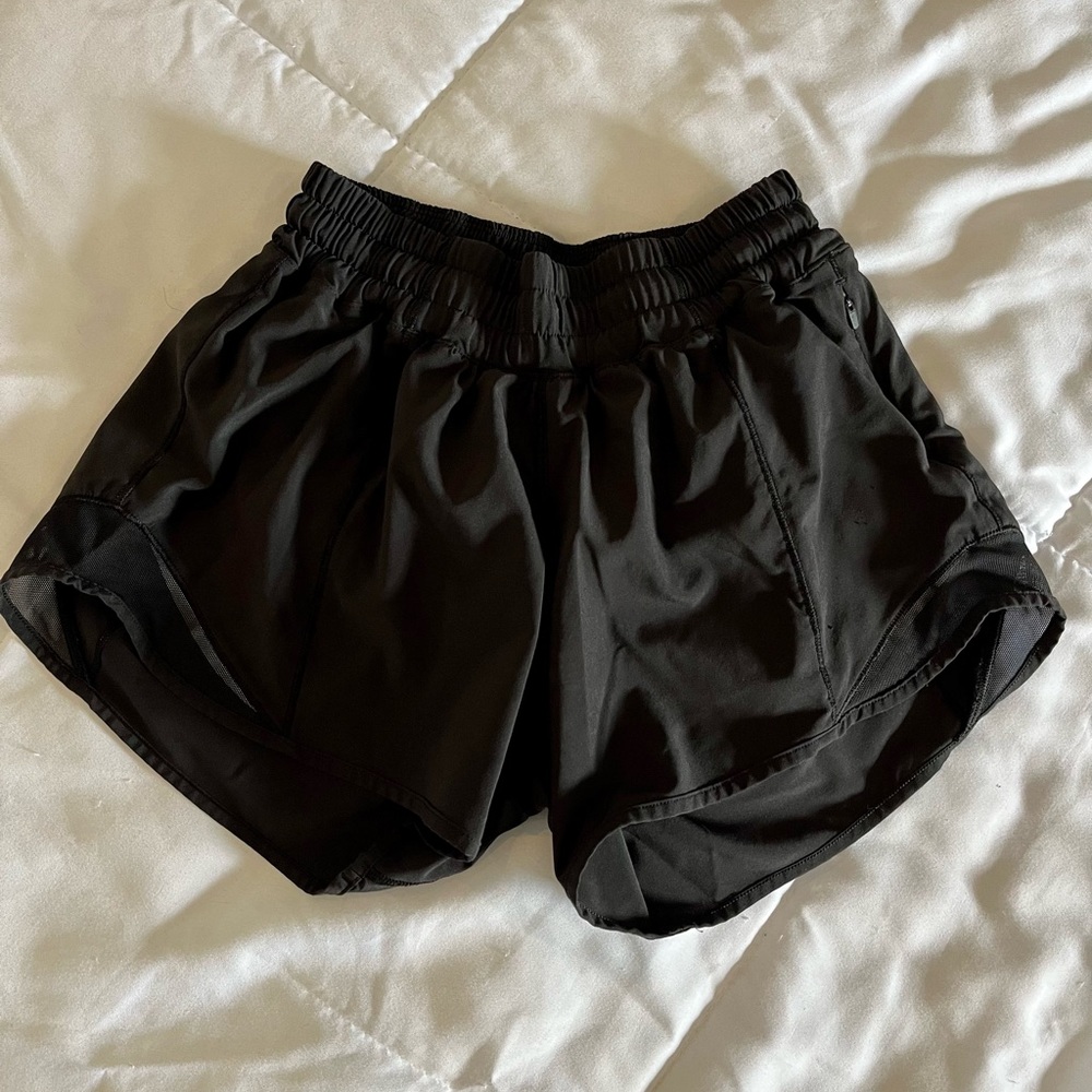 EUC. Lululemon Black Shorts Size 2